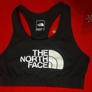 The North Face Women's Black and White Sports Bra Size Large